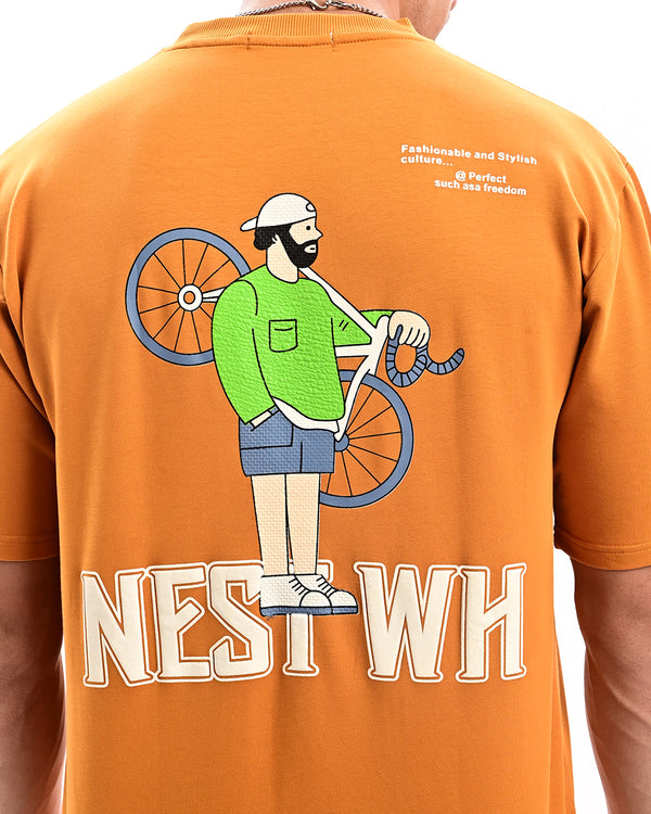 Ilyzly Nest Wh Printed T Shirt