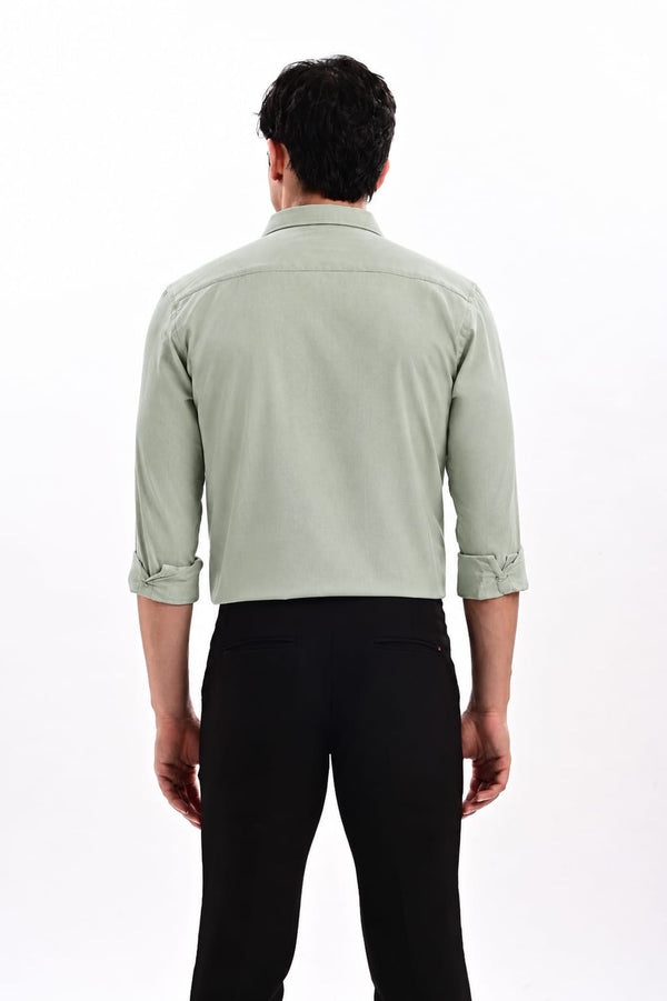 ILYZLY Signature Melange Full Sleeve Shirt
