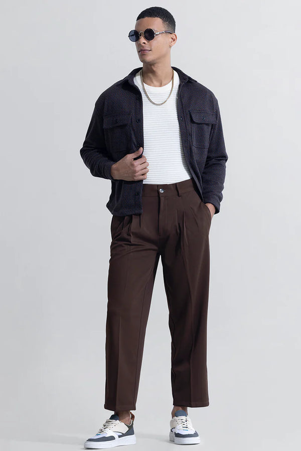 K-styled brown pant