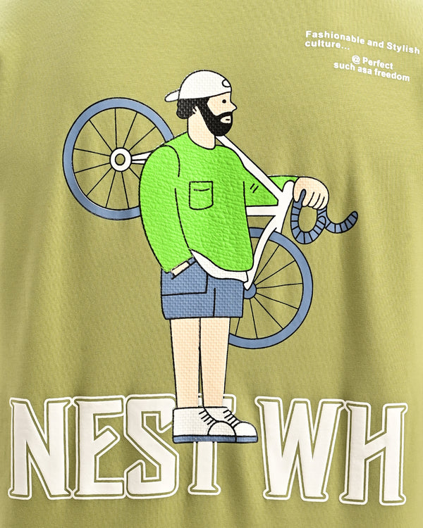 Ilyzly Nest Wh Printed T Shirt