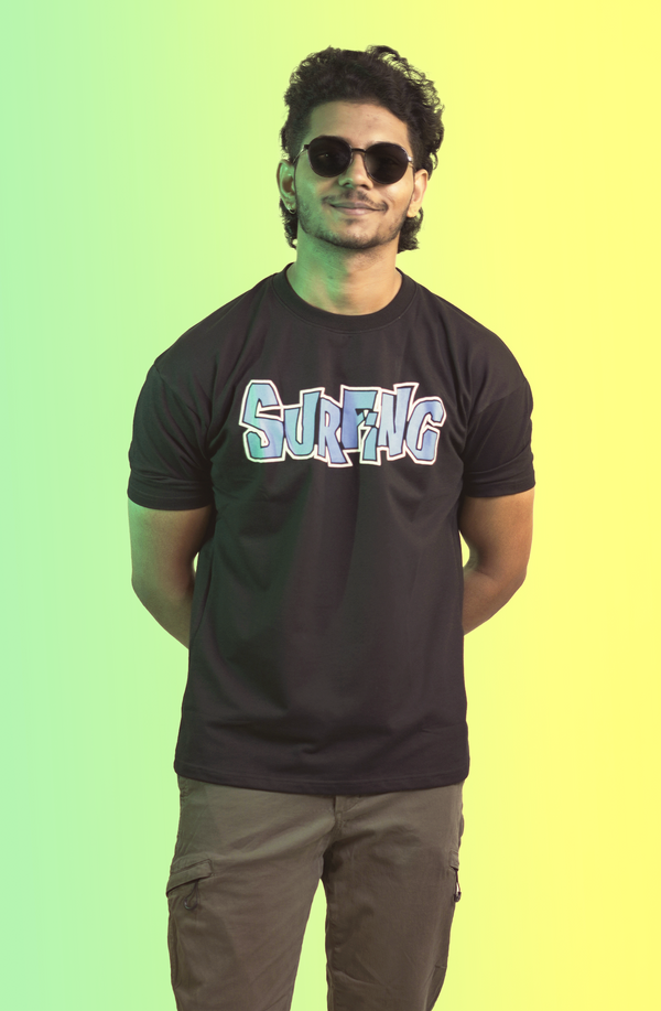 Summer Vibe Black T-shirt