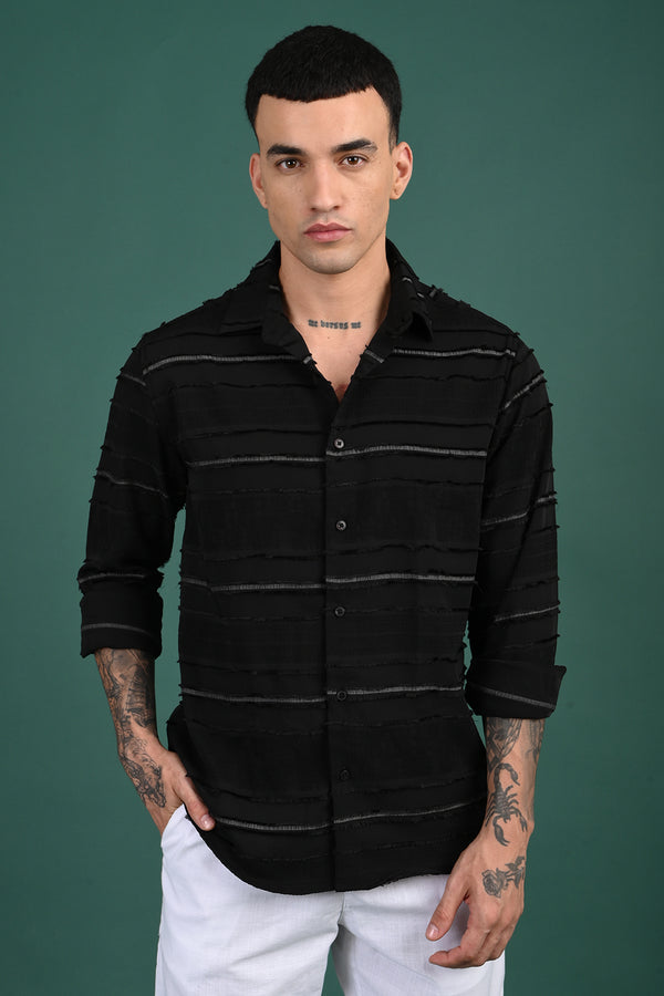 Black Box Design Full Sleeve Shirt