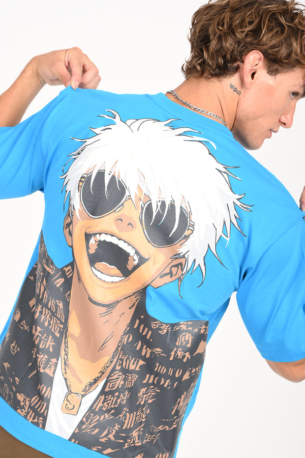 IZI Blue Eye Print T-Shirt