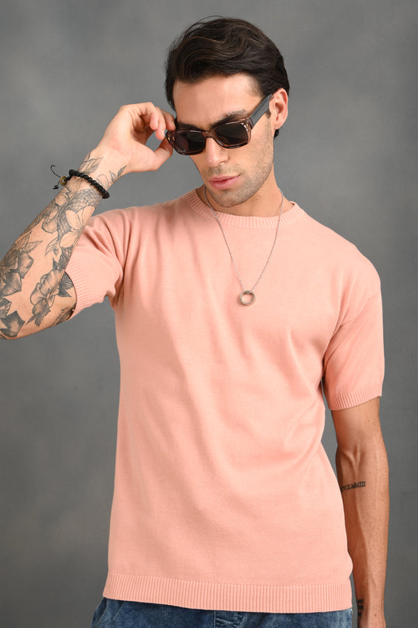 IZI Pink Plain T-Shirt