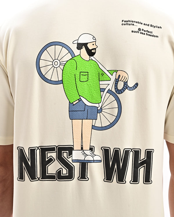 Ilyzly Nest Wh Printed T Shirt