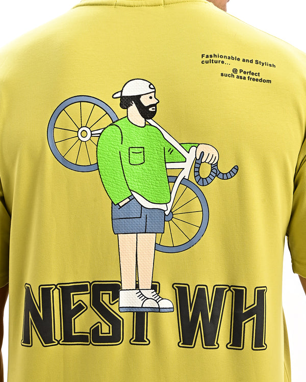 Ilyzly Nest Wh Printed T Shirt