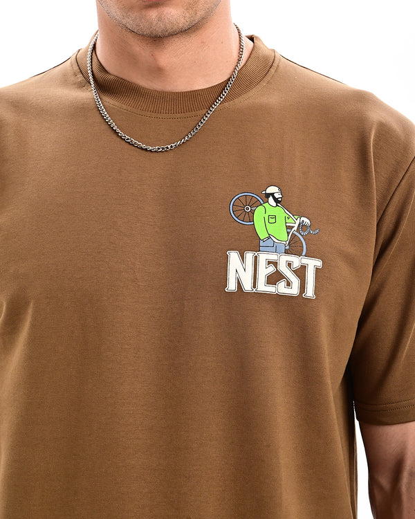 Ilyzly Nest Wh Printed T Shirt