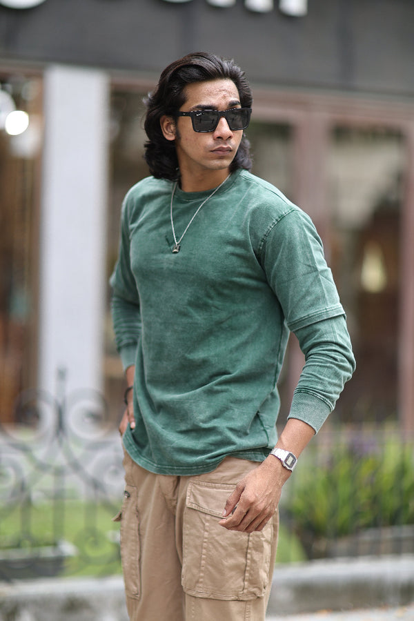 Round Neck Full Sleeve T-Shirt