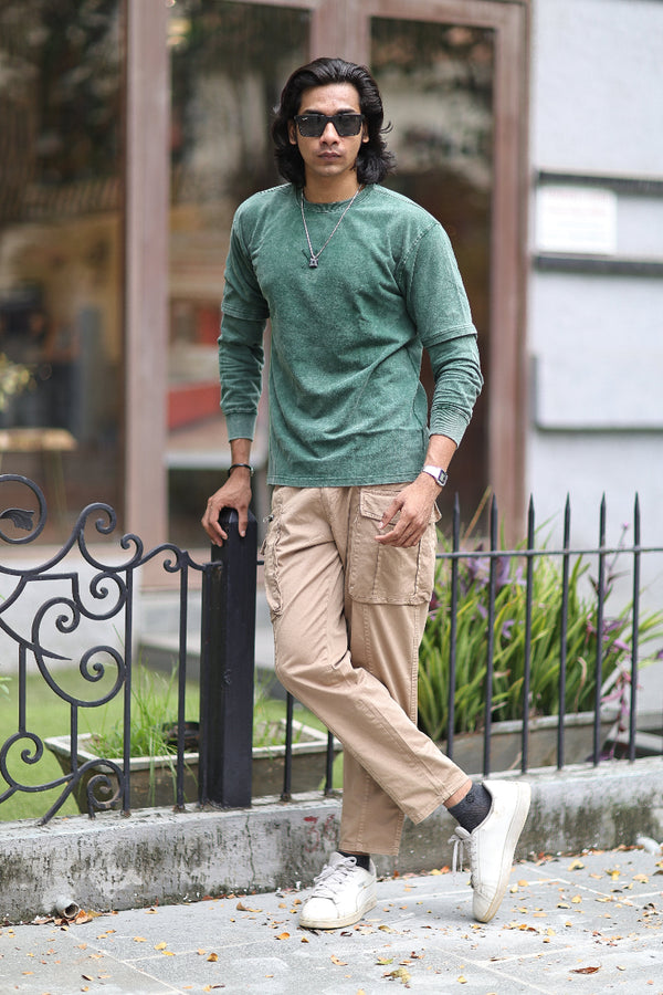 Round Neck Full Sleeve T-Shirt