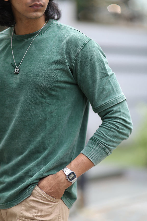 Round Neck Full Sleeve T-Shirt