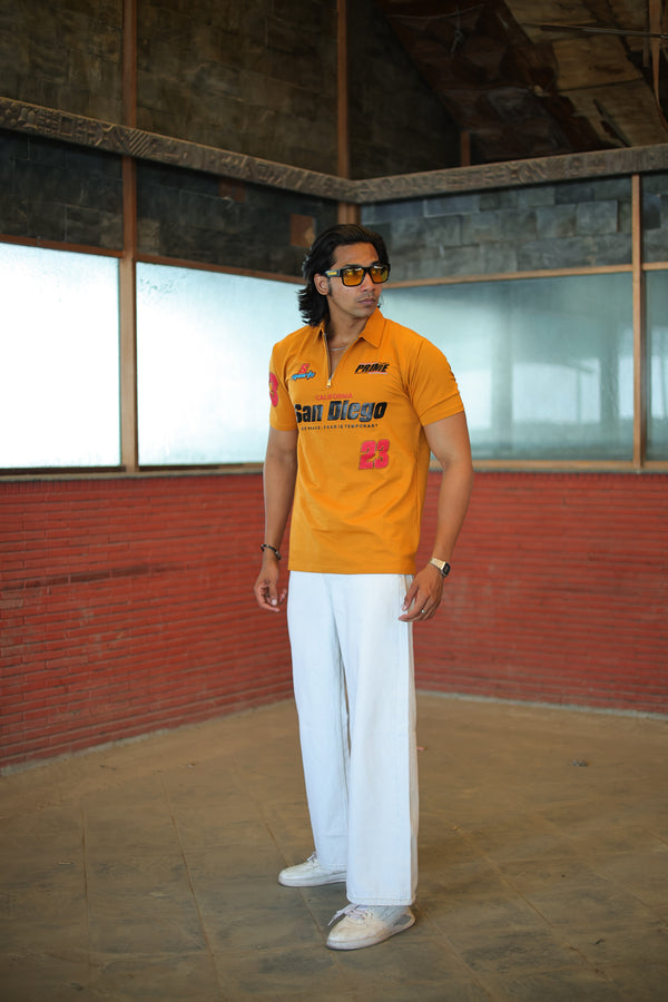 Ilyzly Collar Neck T Shirt