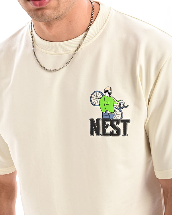 Ilyzly Nest Wh Printed T Shirt