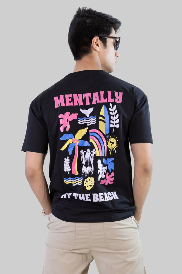 Beach head T-shirt: Black