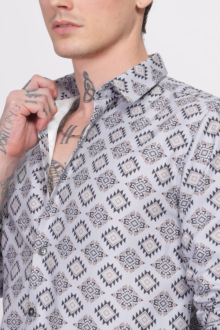Bloom Pastle Printed Shirt Ilyzly