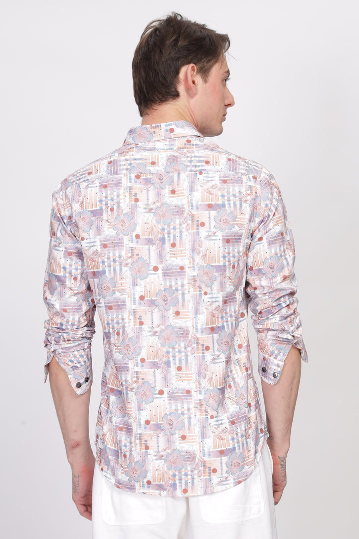 Bloom Printed Shirt Ilyzly