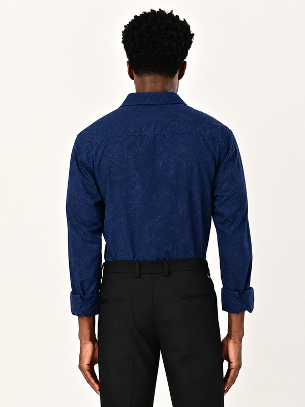 ILYZLY Baroque Pattern Shirt