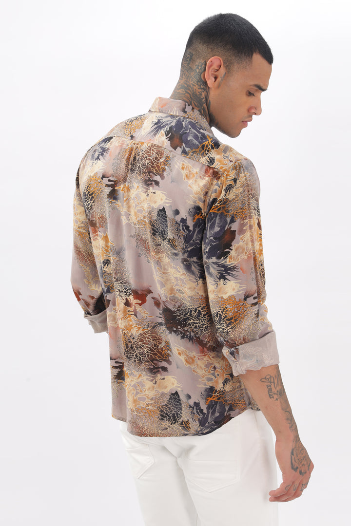 Coral Reef Viscose Shirt Ilyzly