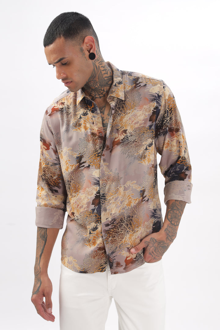 Coral Reef Viscose Shirt Ilyzly