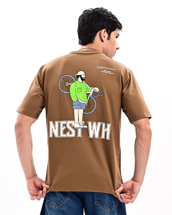 Ilyzly Nest Wh Printed T Shirt