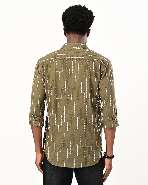 Ilyzly Abstract Shirt