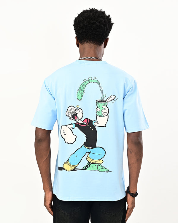 ILYZLY Popeye Spinach Graphic T-Shirt