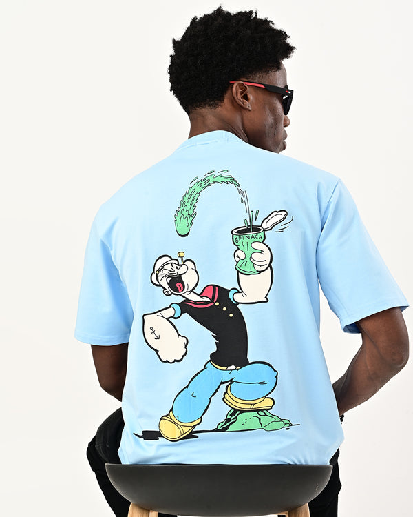 ILYZLY Popeye Spinach Graphic T-Shirt