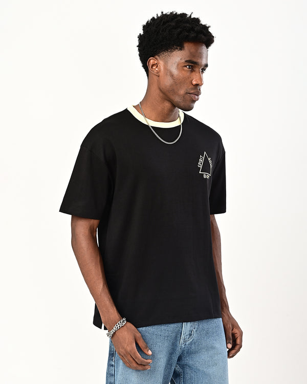 Black Feel the vibe T-Shirt