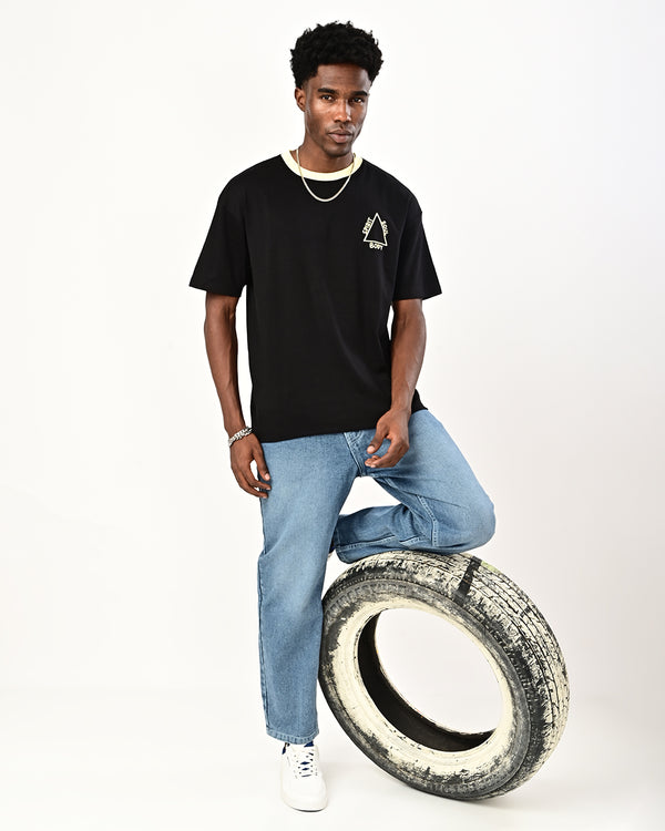 Black Feel the vibe T-Shirt