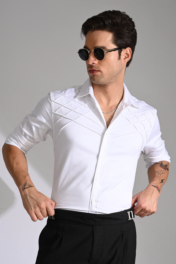 ILYZLY White Element Designer Shirt