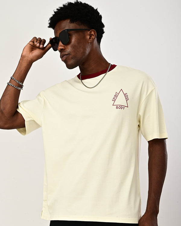 Red Feel the vibe T-Shirt