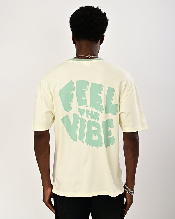 Teal Feel the vibe T-Shirt