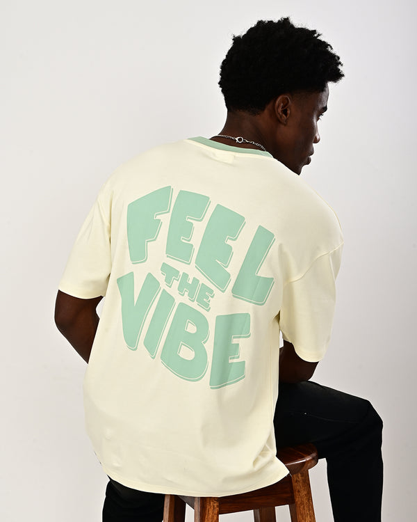 Teal Feel the vibe T-Shirt