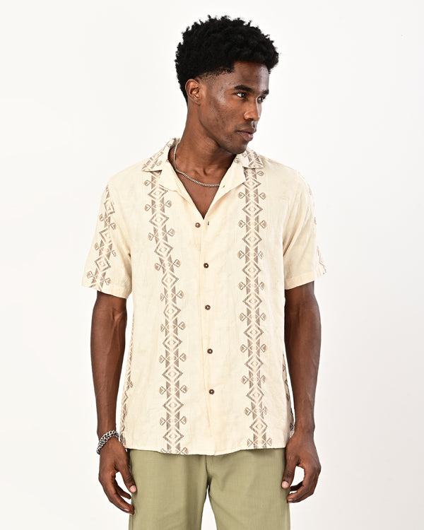 Ilyzly Cubbon Collar Shirt