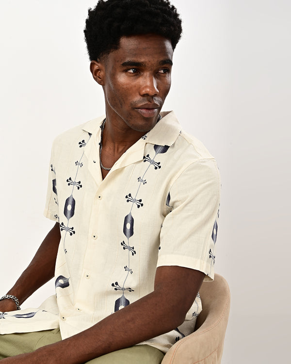 Ilyzly Cubbon Collar Shirt
