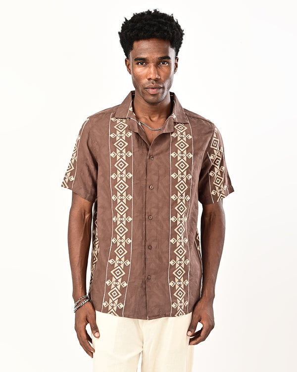 Ilyzly Cubbon Collar Shirt