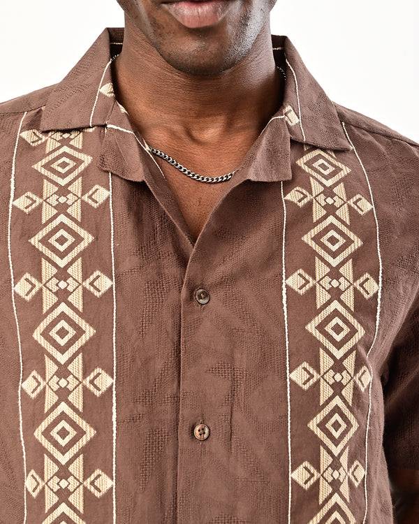 Ilyzly Cubbon Collar Shirt