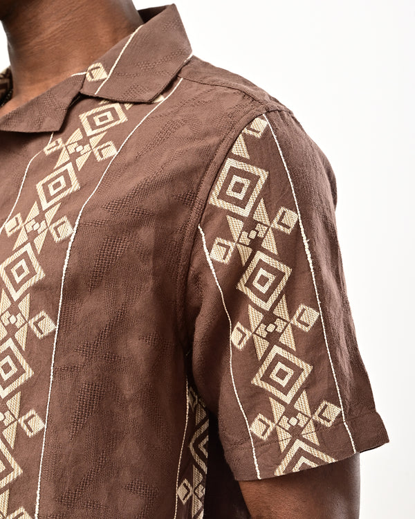 Ilyzly Cubbon Collar Shirt