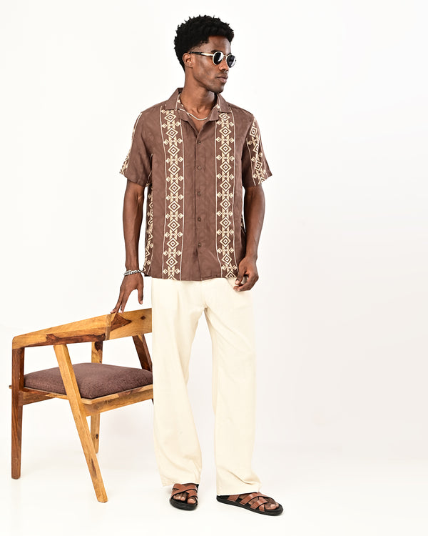 Ilyzly Cubbon Collar Shirt
