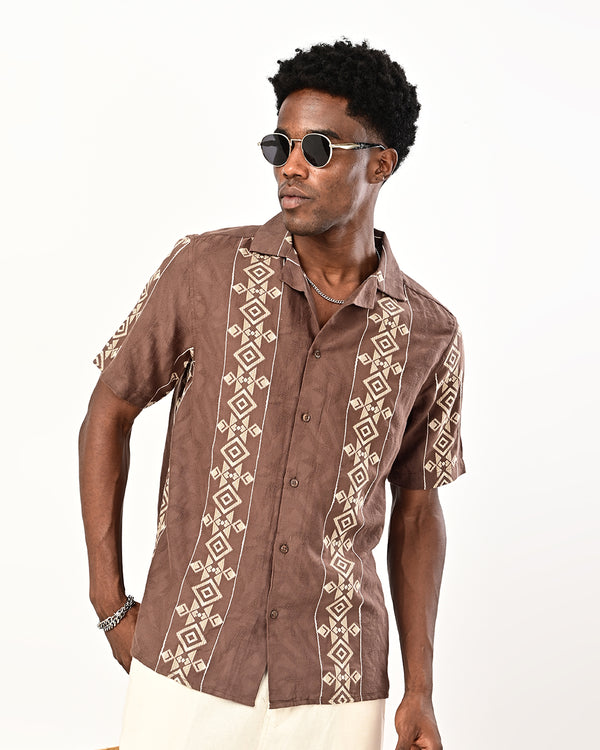 Ilyzly Cubbon Collar Shirt
