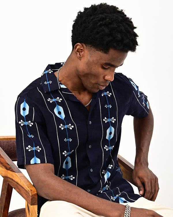 Ilyzly Cubbon Collar Shirt