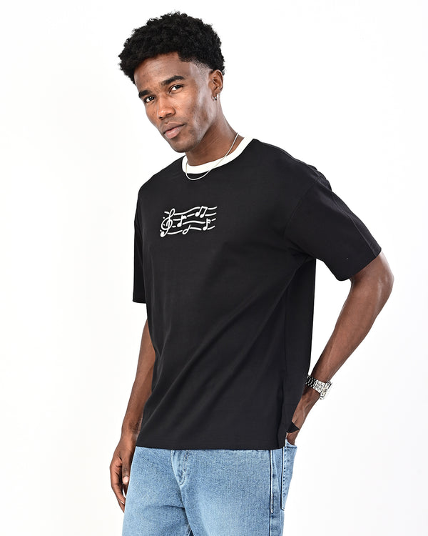 Black Turn up the Volume T-Shirt