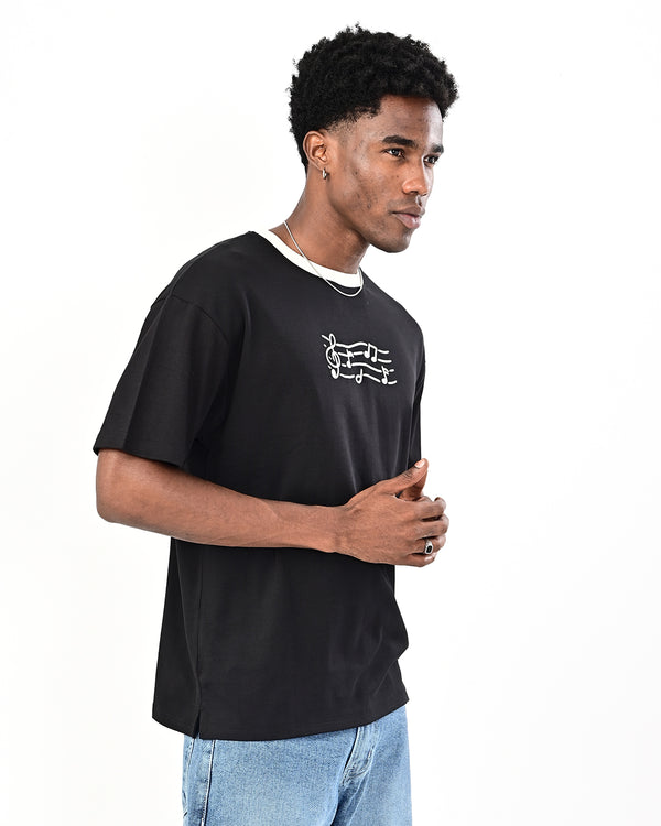 Black Turn up the Volume T-Shirt