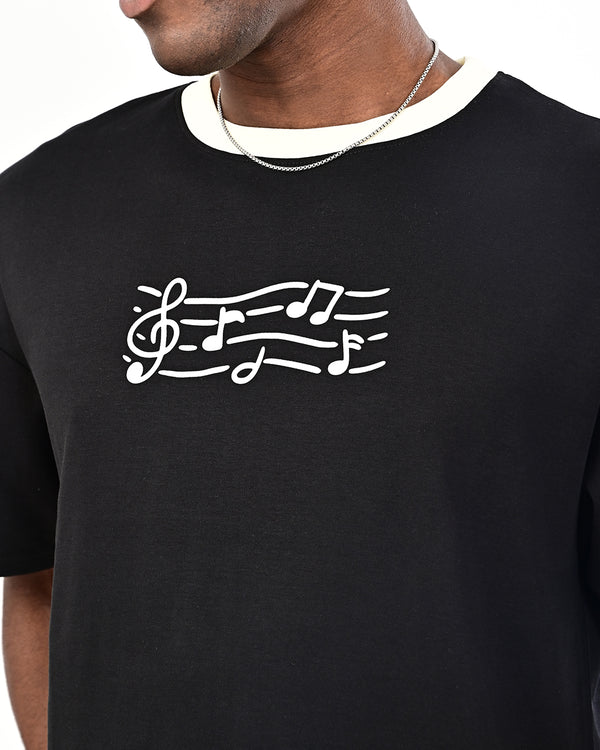 Black Turn up the Volume T-Shirt