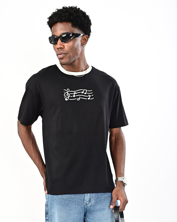 Black Turn up the Volume T-Shirt