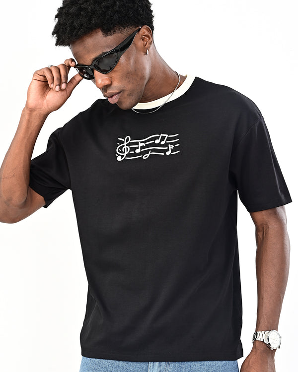 Black Turn up the Volume T-Shirt