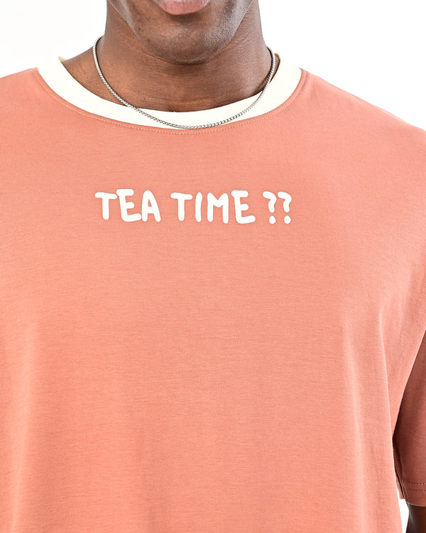 Peach Tea Time T-Shirt