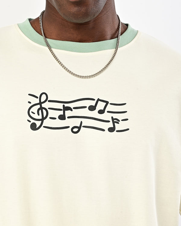 Green Turn up the Volume T-Shirt