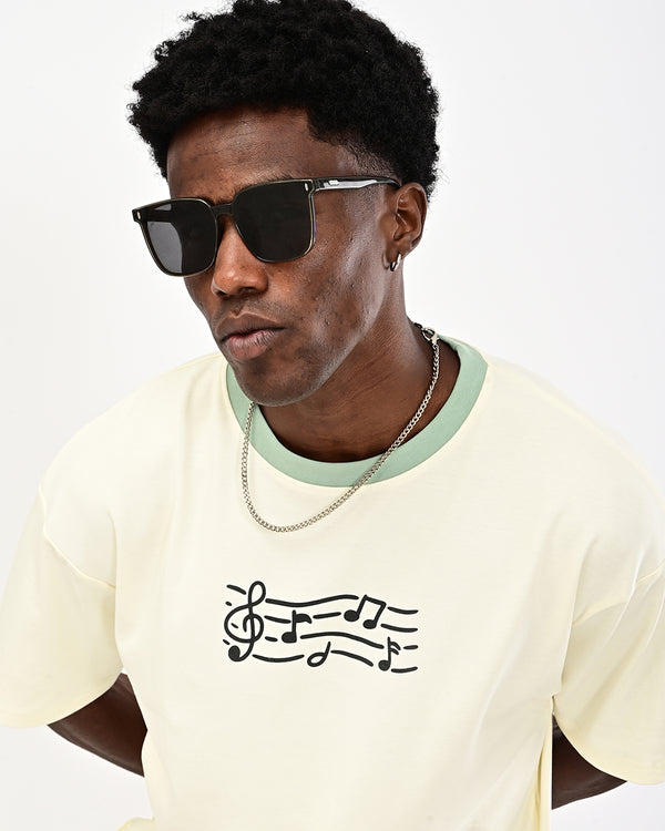 Green Turn up the Volume T-Shirt