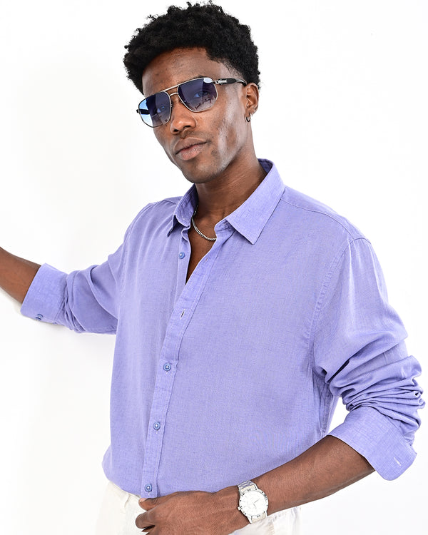ILYZLY Minimal Textured Shirt
