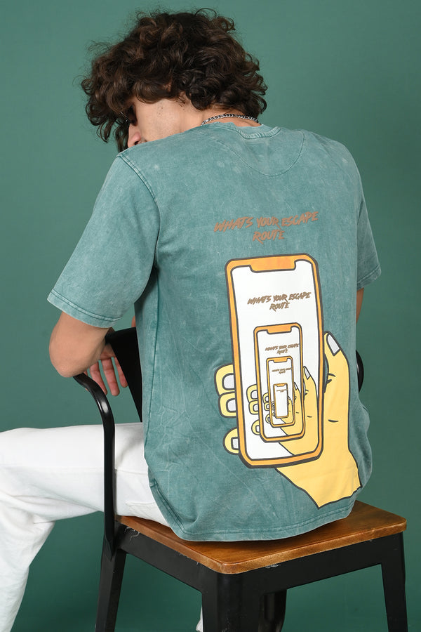 Teal Green Escapism T-Shirt